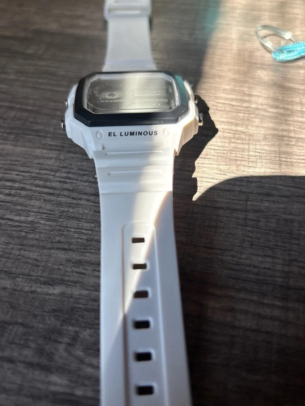 White Digital Sports Watch
